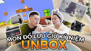 UNBOX ĐIỆN TỬ 4 NÚT , MÁY IN ẢNH , MÁY CHỤP ẢNH LẤY NGAY CỰC HAY HO