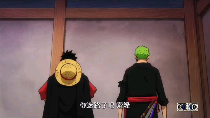 [Idiot] Luffy immediately admitted that Zoro was [lost]