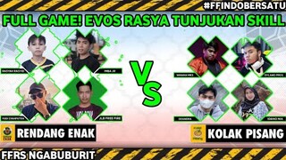 EVOS RASYAH TUNJUKAN SKILL! BAWA TIM RENDANG KE FINAL - FREE FIRE NGABUBURIT RAMADHAN SERIES