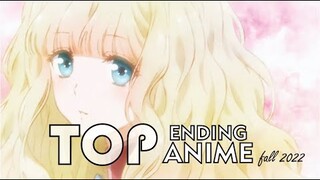 Top Anime Ending Fall 2022. First ver.