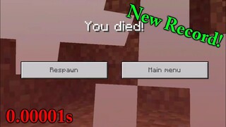 I speedrun death in minecraft... (Part 2)