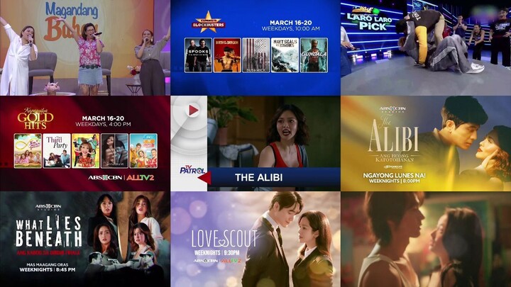 ABS-CBN sa ALLTV2 Commercial Break March 16, 2026 (Monday) (The Alibi & Love Scout Tagalog Dub) HD