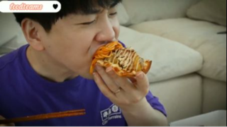 Pizza, mì Ý, cái gì nó nướng phô mai phần 1 #mukbang