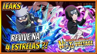 RIN TERÁ 4* COM REVIVE ? VAZOU MAIS INFOS, PARTIU TEORIZAR O KIT DO KAKASHI TB - NARUTO X BORUTO NV