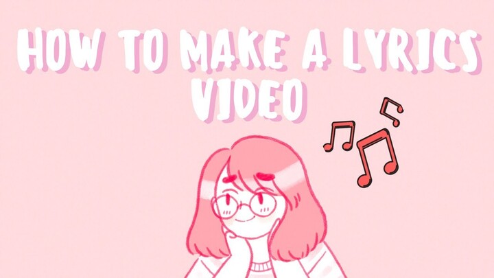 #2: HOW TO MAKE LYRICS VIDEO (WHAT EDITOR DO I USE) | HEYITZPATCHOT