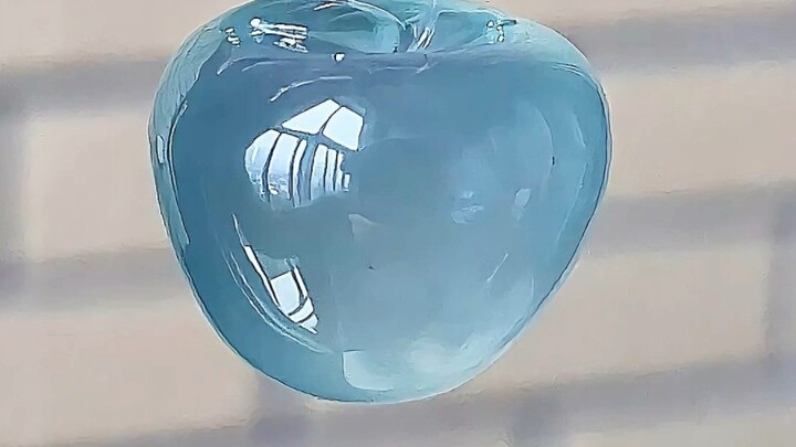 I figured my apprentice would use this little piece of material to turn beads, but who’d have though