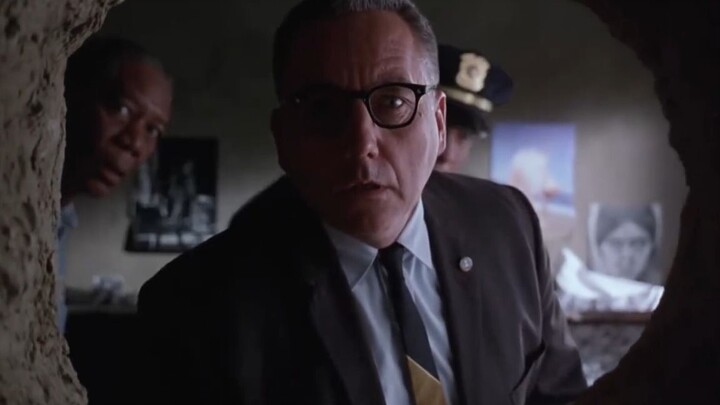 Shawshank: After the warden tore down the poster on the wall, he could hardly believe his eyes.
