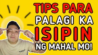 PAANO MO MAO-OCCUPY ANG ISIP NG LALAKI?