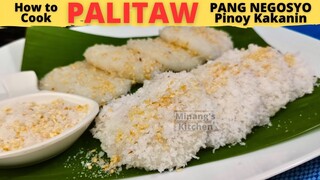 PALITAW | How To Cook Palitaw | PINOY KAKANIN | Pinoy MERIENDA | PANG NEGOSYO