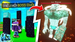 H3 Cùng T Gaming Triệu Hồi và THỬ THÁCH Tiêu Diệt SIÊU BOSS RAHOVART Cực Mạnh | Tập 28 - RLCarft