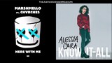 Marshmello ft CHVRCHES VS Alessia Cara - Beautiful With Me (Mashup)