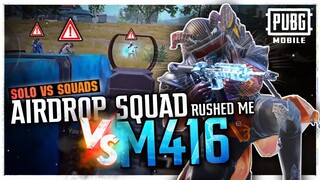 M416 vs AIRDROP SQUAD, Who Will Win?!- PUBG MOBILE