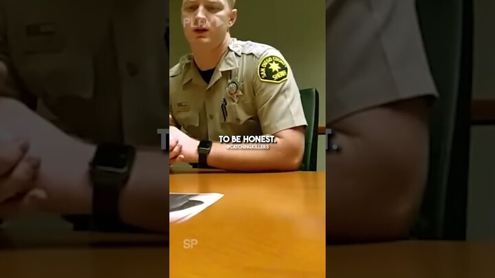 Cop gets outsmarted into admitting he is guilty for 20 felonies  #fyp #viral #interrogation #shorts