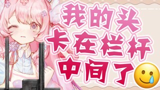 【丢人日记】不就是脑袋卡在栅栏中间了嘛！