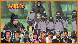 Reaction Asuma saves Shikamaru (ナルト) JP. EP 70.