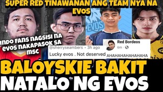 BALOSYKIE NILAGLAG NA! KAIRI ESUSUNOD NA BA NG EVOS? SUPER RED TINAWANAN ANG EVOS! INDO FANS KABADO!