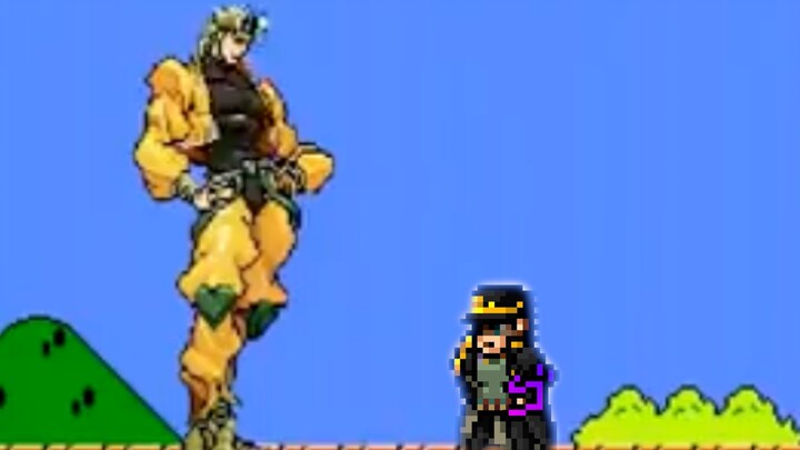 Dio Challenges Mario World [DIO's Bizarre Adventure]