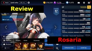 [Counter: Side] Review Kĩ năng + Trang bị + Replay của Ghế-sama aka. Rosaria =))))