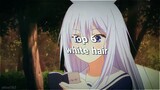 white hair gapernah gagal bjir😋