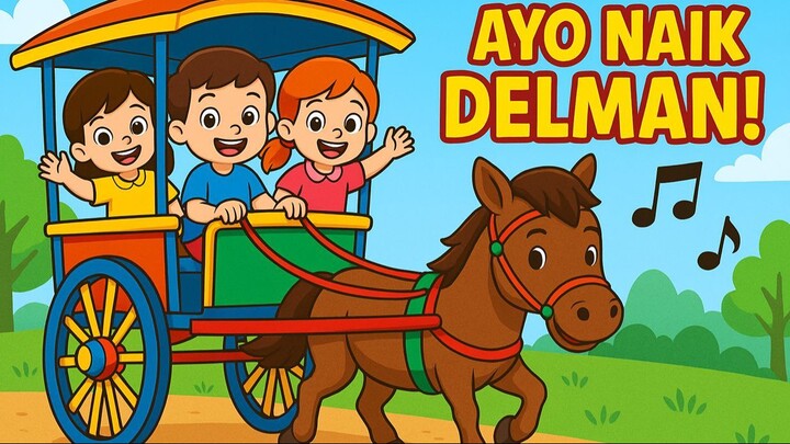 🐴🎵 “Lagu Anak Delman” – Lagu Ceria yang Bikin Anak Bernyanyi & Tersenyum Sepanjang Hari!