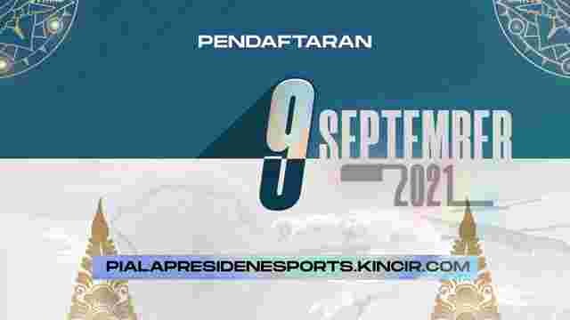 Pendaftaran Piala Presiden 2021