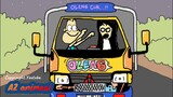 KUNTILANAK DI ESEKIN SOPIR MOBIL TRUK OLENG WAHYU ABADI !!! | Kartun Animasi Lucu