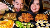 FAMOUS KOREAN FOODS | Cheesy Tteokbokki, Kimchi Jjigae, Yangnyeom Chicken and more | Must Try KFood!
