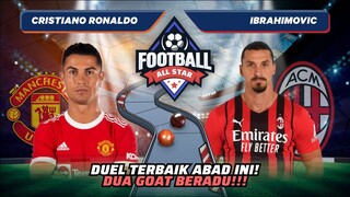 Cristiano Ronaldo vs Zlatan Ibrahimovic: Duel Pemain Terbaik Dunia! | Football Match 51 #short