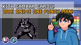 Kita Gambar Si Garou! Dari Anime One Punch Man!