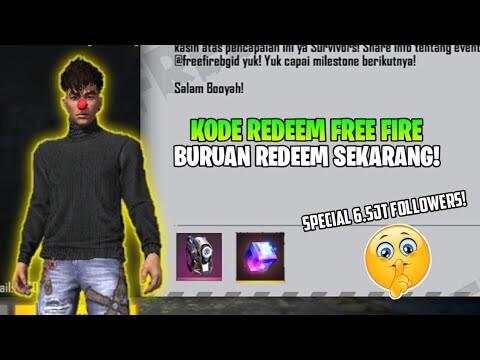 BURUAN❗KODE REDEEM FREE FIRE TERBARU 5 MARET 2021‼️RESMI DARI GARENA