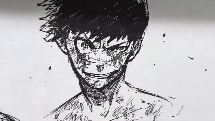 Merasa tidak bisa menggambar komik? Inilah wajah anime yang paling sederhana, cukup beberapa goresan