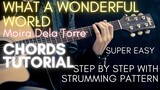 Moira Dela Torre - What A Wonderful World Chords (Guitar Tutorial) for Acoustic Cover