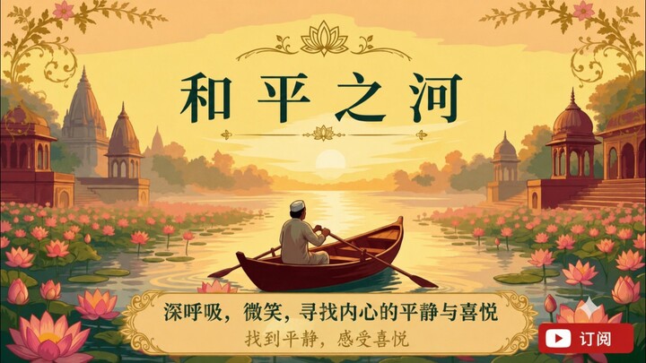 🌿 宁静之河｜舒缓压力与内心平静的冥想音乐｜放松身心、深度睡眠、疗愈音乐
