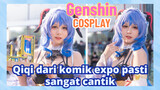 [Genshin, COSPLAY]Qiqi dari komik expo pasti sangat cantik