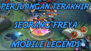 Perjuangan Seorang Freya di Menit Akhir Mobile Legends