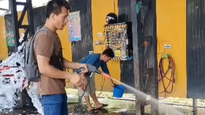 คลายร้อนทั้งรถทั้งคน วันที่10 เมษายน 2569 #ล้างรถ #แถวตลาดไท