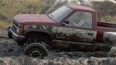 Off-road driving in a Chevrolet CK150