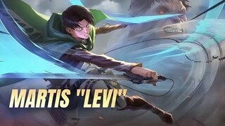 2x Triple kill 🛑 LEVI MARTIS SKIN BEST BUILD & EMBLEM SET | TOP GLOBAL | MOBILE LEGENDS