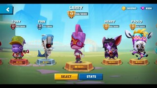 GamePlay _ New Skin Larry _ zooba