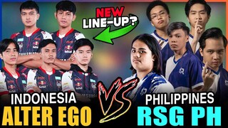 MSC CHAMP RSG PH VS ALTER EGO NEW LINE UP? I MOBILE LEGENDS