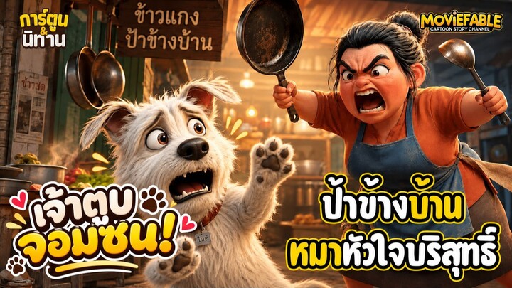 ป้าข้างบ้าน กับ หมาหัวใจบริสุทธิ์ | อนิเมชั่น 3D