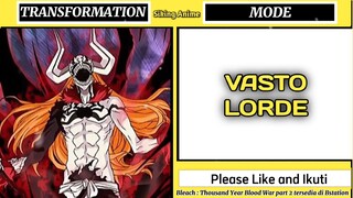 NGERI❗SEMUA BENTUK TRANSFORMASI DARI KUROSAKI ICHIGO BLEACH❗