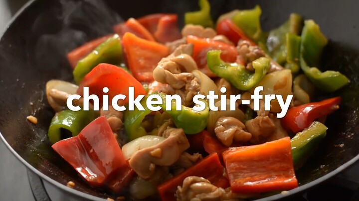 chicken stir-fry