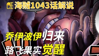 【阿旺】海贼1043话解说！路飞果实觉醒，乔伊波伊归来！