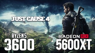 Just Cause 4 on Ryzen 5 3600 + RX 5600 XT 1080p, 1440p benchmarks!