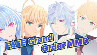 FATE|【Fate/MMD】Altria. Merlin dan Kekasih Terbalik