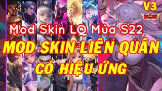 Hướng Dẫn MOD Skin Liên Quân Có Hiệu Ứng Mới Nhất Mùa 22 Phiên Bản Lễ Hội 5V5 - Ver 3