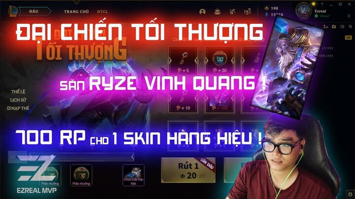 [LMHT] REVIEW SỰ KIỆN ĐẠI CHIẾN TỐI THƯỢNG | MUA SKIN HÀNG HIỆU GIÁ SIÊU RẺ VÀ  LỤM RYZE VINH QUANG