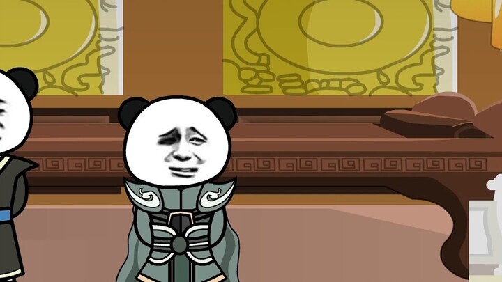 How dare you attack my master? I'm going to teach you a lesson!