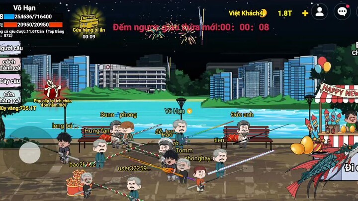 Câu cá vạn cân - nhận quà giao thừa 2026